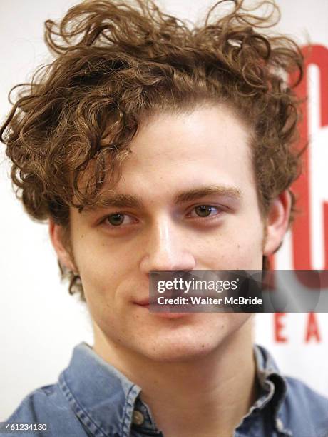 Ben Rosenfield attends the Meet-N-Greet for the MCC Theater production of 'The Nether' at the MTC Rehearsal Studios on January 9, 2015 in New York...