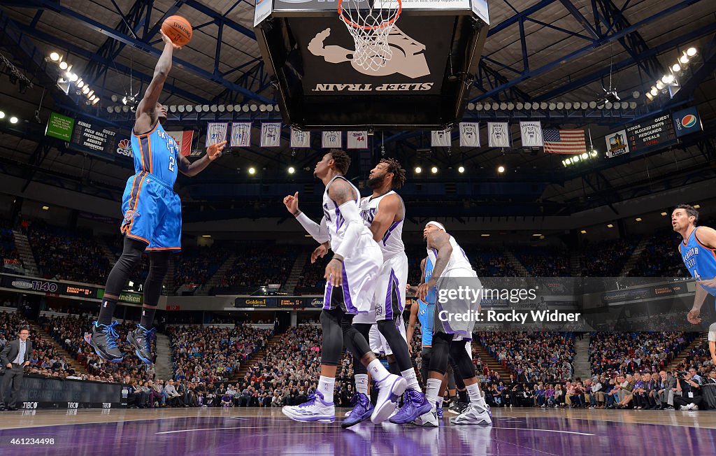 Oklahoma City Thunder v Sacramento Kings