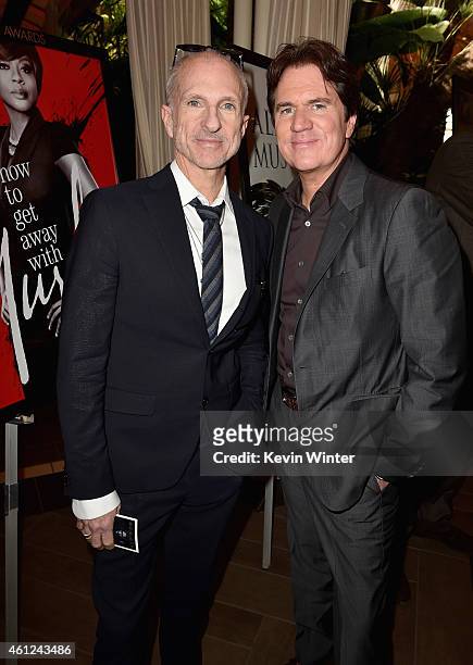 Producer John Deluca and director Rob Marshall attend the 15th Annual AFI Awards at Four Seasons Hotel Los Angeles at Beverly Hills on January 9,...