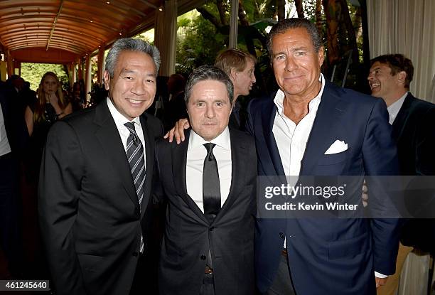 Chairman and CEO of Warner Bros. Entertainment Kevin Tsujihara, Chairman and CEO of Paramount Pictures Brad Grey and HBO Chairman and CEO Richard...