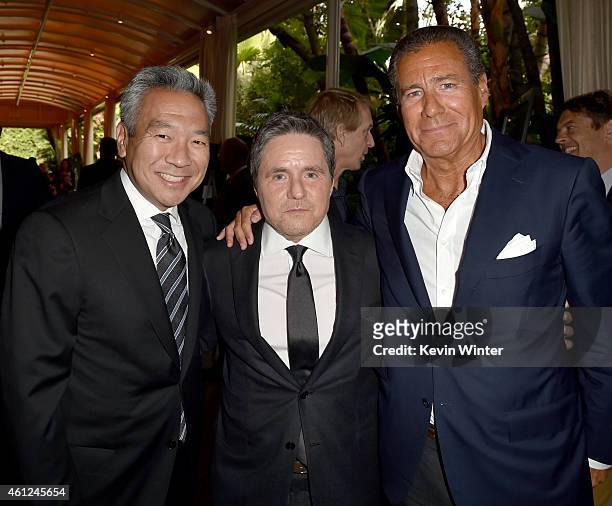Chairman and CEO of Warner Bros. Entertainment Kevin Tsujihara, Chairman and CEO of Paramount Pictures Brad Grey and HBO Chairman and CEO Richard...