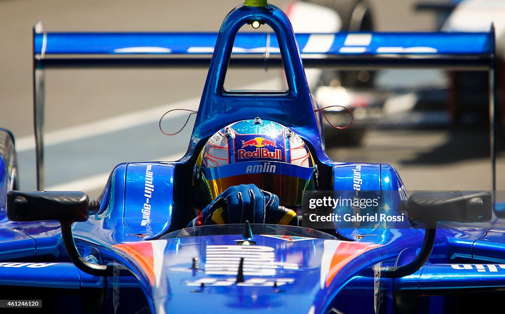 Formula E Championship In Buenos Aires - Cars Complete Shakedown