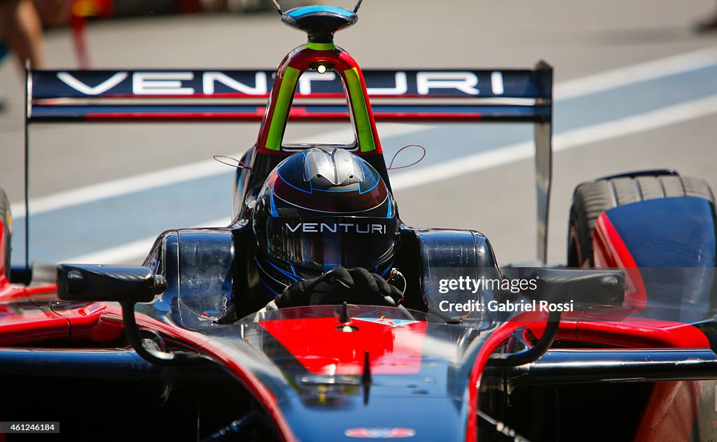 Formula E Championship In Buenos Aires - Cars Complete Shakedown