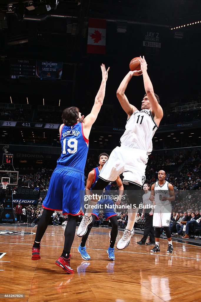 Philadelphia 76ers v Brooklyn Nets