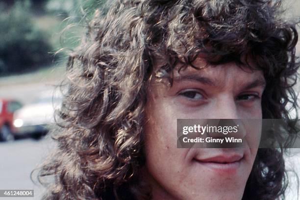 Music concert promoter, producer and artistic manager Michael Lang in 1969 in Woodstock, New York. .