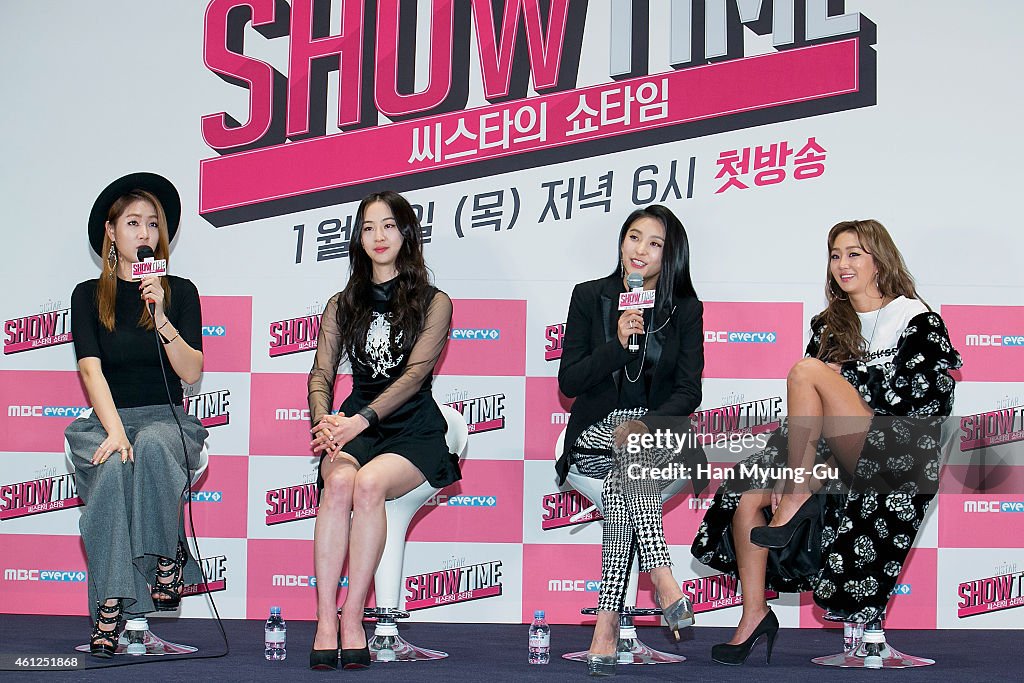 MBC Every1 "SISTAR's Show-Time" Press Conference