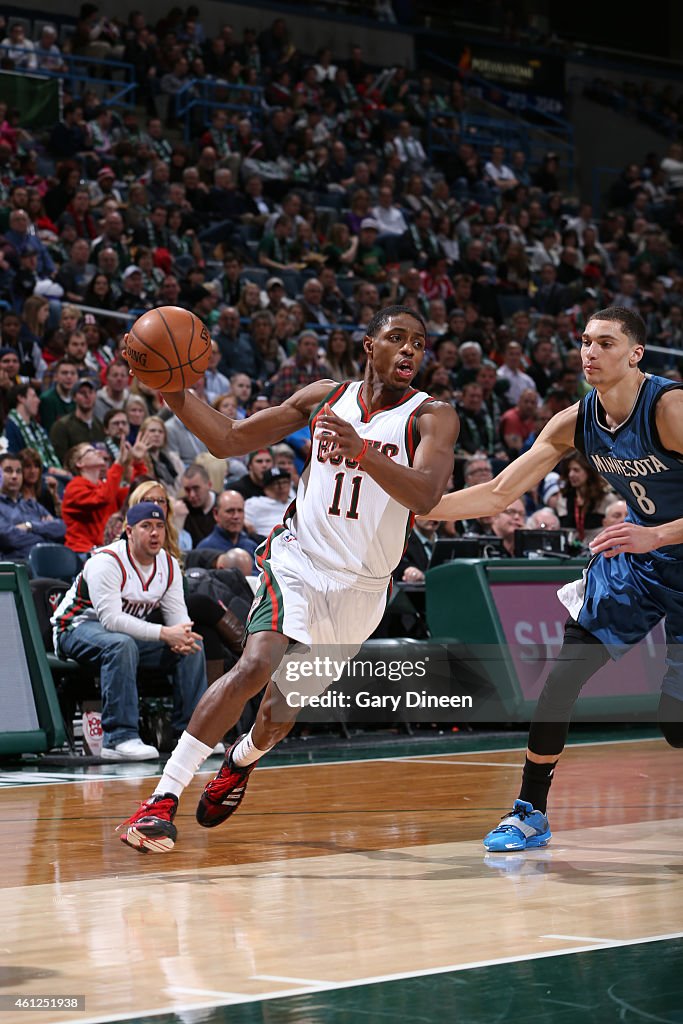 Minnesota Timberwolves v Milwaukee Bucks