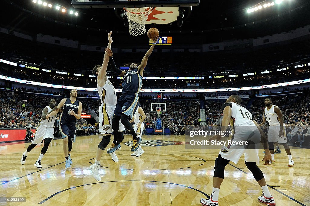 Memphis Grizzlies v New Orleans Pelicans