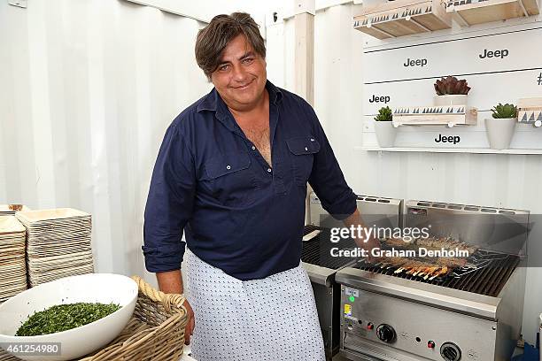 Matt Preston attends the Portsea Polo event at Point Nepean Quarantine Station on January 10, 2015 in Melbourne, Australia.