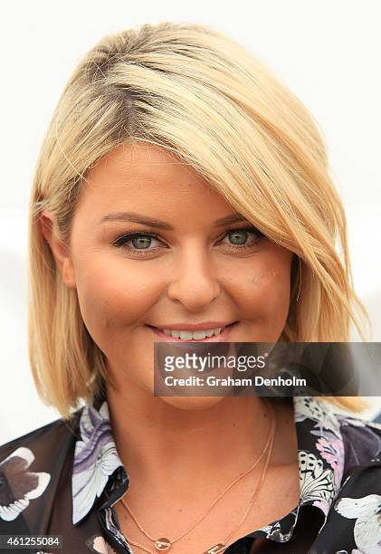 Emma Clapham attends the Portsea Polo event at Point Nepean Quarantine Station on January 10, 2015 in Melbourne, Australia.