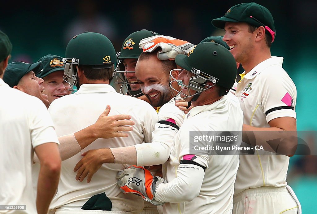 Australia v India - 4th Test: Day 5