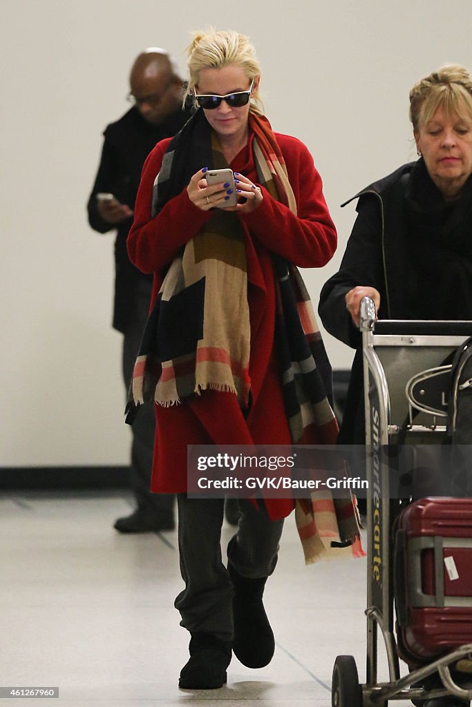 Celebrity Sightings In Los Angeles - January 09, 2015