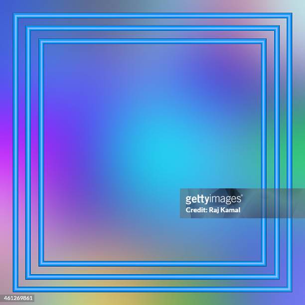 shadows and squares creative abstract design - pastel coloured stock illustrations