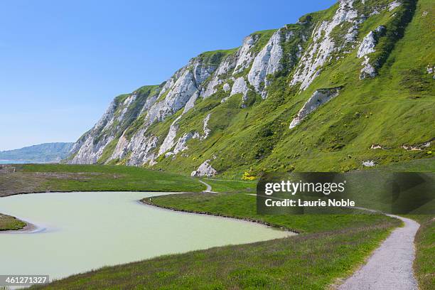 samphire hoe, kent, england - plymouth hoe stock pictures, royalty-free photos & images