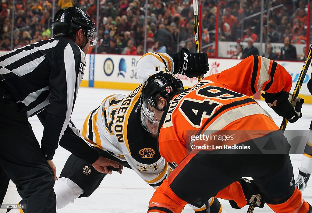 Boston Bruins v Philadelphia Flyers