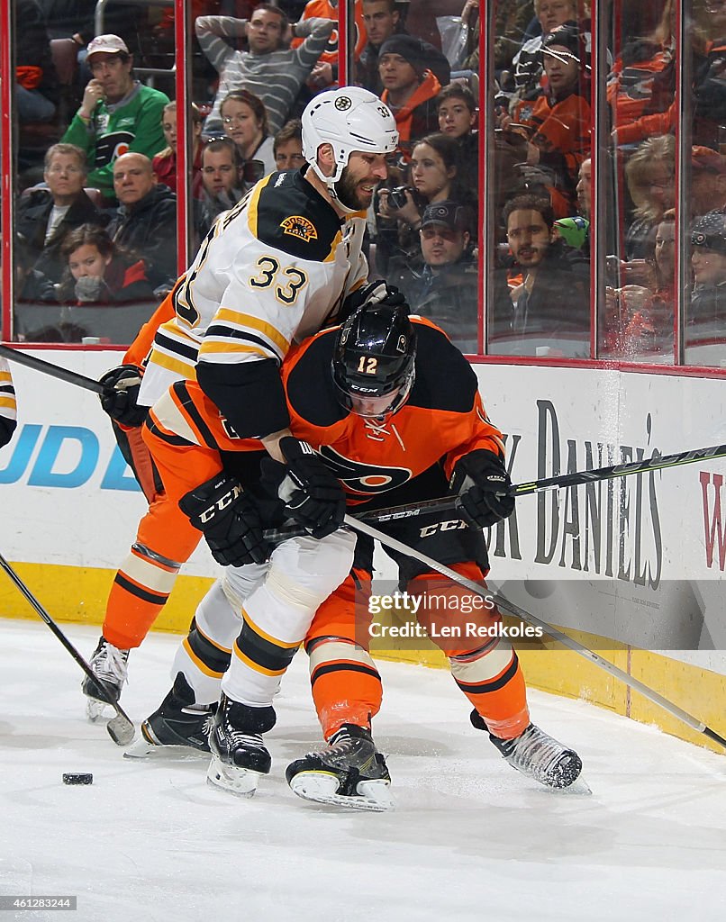 Boston Bruins v Philadelphia Flyers