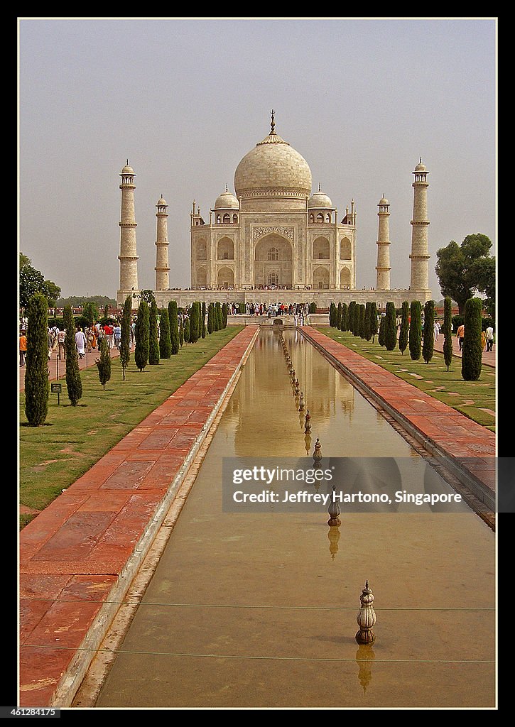 A sight not to be forgotten, the Taj Mahal