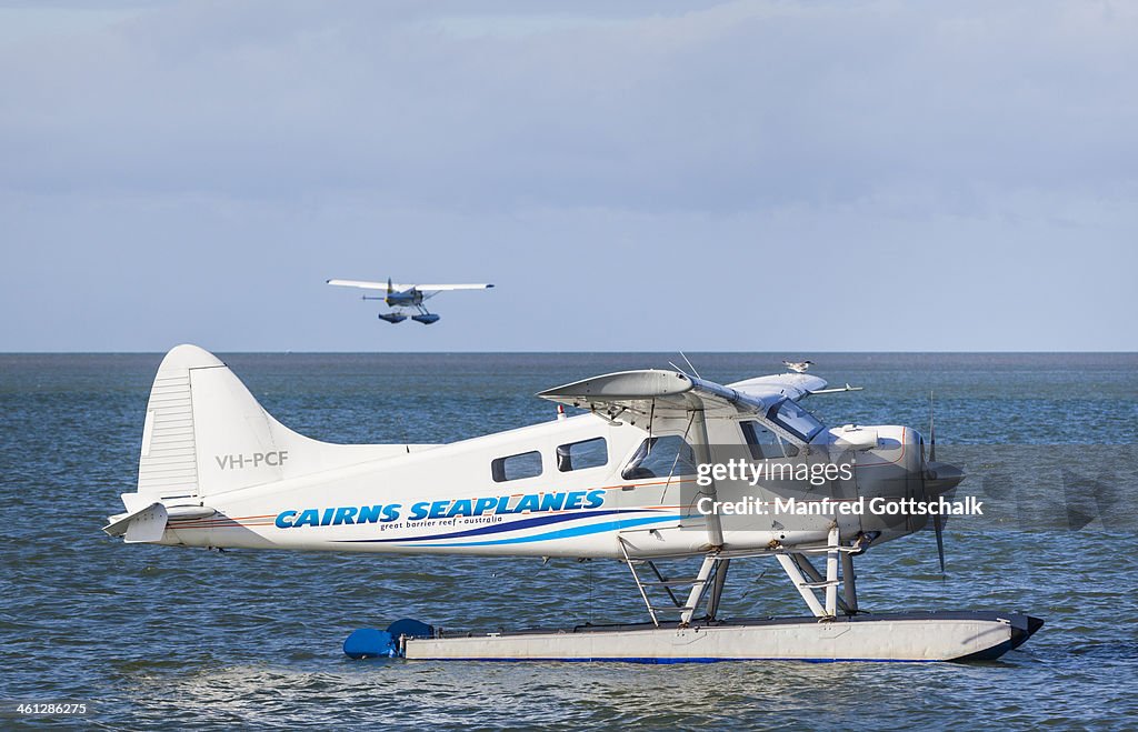 Seaplane at Trinity Inlet