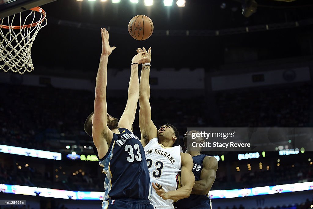 Memphis Grizzlies v New Orleans Pelicans