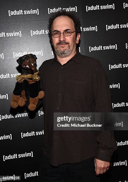 Actor Robert Smigel speaks onstage during the 2015 TCA Turner Broadcasting Winter Press Tour Presentation at the Langham Hotel on January 10, 2015 in...