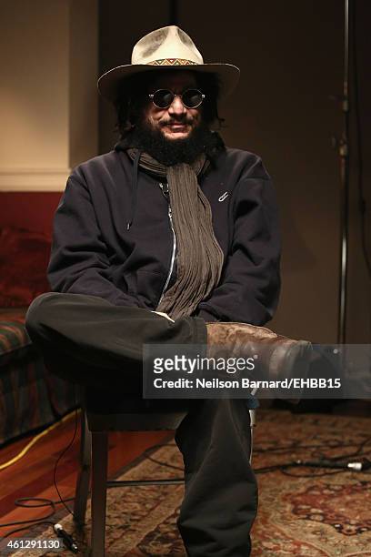 Don Was interviews backstage at The Life & Songs of Emmylou Harris: An All Star Concert Celebration at DAR Constitution Hall on January 10, 2015 in...