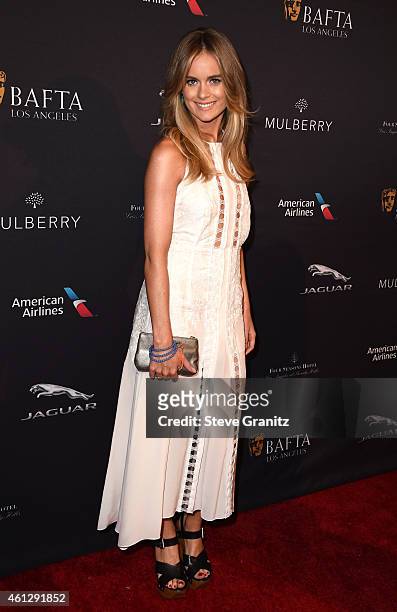 Model Cressida Bonas attends the 2015 BAFTA Tea Party at The Four Seasons Hotel on January 10, 2015 in Beverly Hills, California.