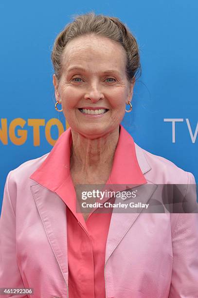 Actress Angel Tompkins arrives on the red carpet for the premiere of TWC-Dimension's "Paddington" at TCL Chinese Theatre IMAX on January 10, 2015 in...