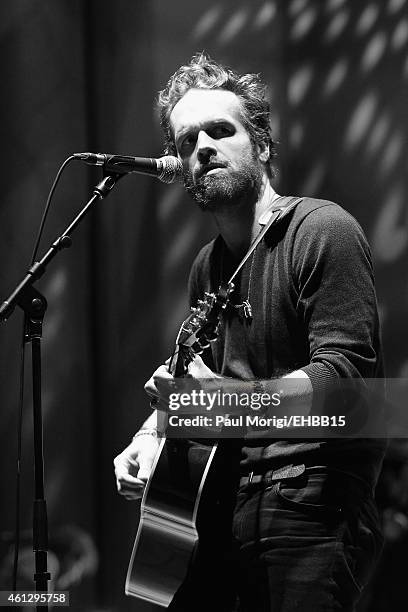 Chris Coleman rehearses on stage for The Life & Songs of Emmylou Harris: An All Star Concert Celebration at DAR Constitution Hall on January 10, 2015...