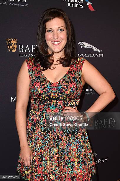 Actress Allison Tolman attends the 2015 BAFTA Tea Party at The Four Seasons Hotel on January 10, 2015 in Beverly Hills, California.
