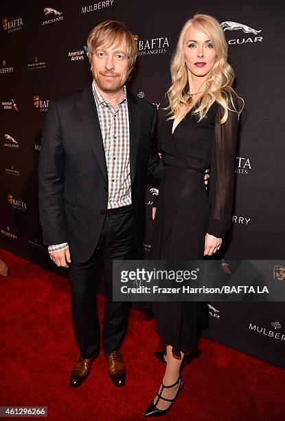 Director Morten Tyldum and Janne Tyldum attend the BAFTA Los Angeles Tea Party at The Four Seasons Hotel Los Angeles At Beverly Hills on January 10,...