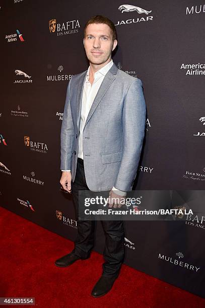 Producer Travis Knight attends the BAFTA Los Angeles Tea Party at The Four Seasons Hotel Los Angeles At Beverly Hills on January 10, 2015 in Beverly...