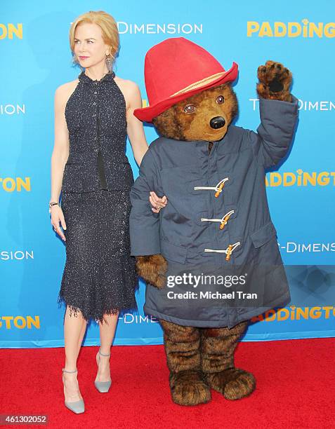 Nicole Kidman arrives at the Los Angeles premiere of "Paddington" held at TCL Chinese Theatre IMAX on January 10, 2015 in Hollywood, California.