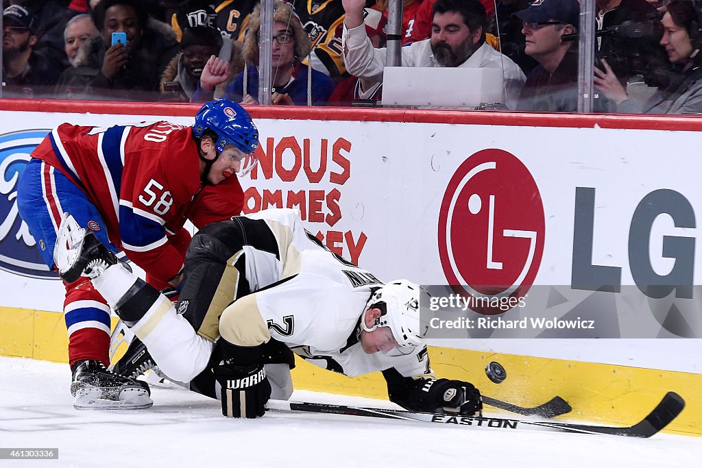 Pittsburgh Penguins v Montreal Canadiens