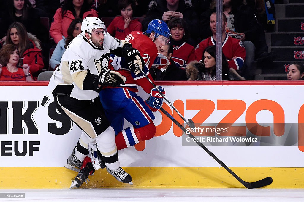 Pittsburgh Penguins v Montreal Canadiens