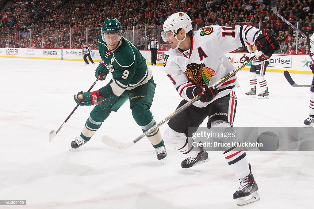 Chicago Blackhawks v Minnesota Wild