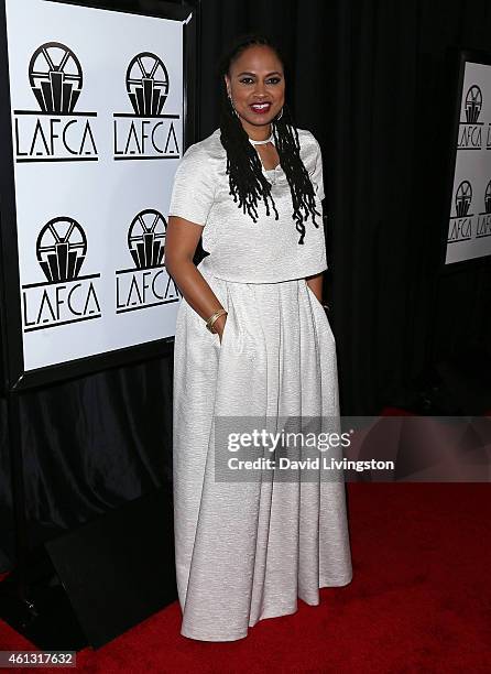 Director Ava DuVernay attends the 40th Annual Los Angeles Film Critics Association Awards at the Intercontinental Century City on January 10, 2015 in...