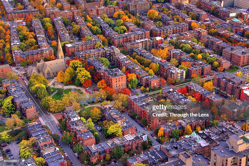 Boston autumn colors