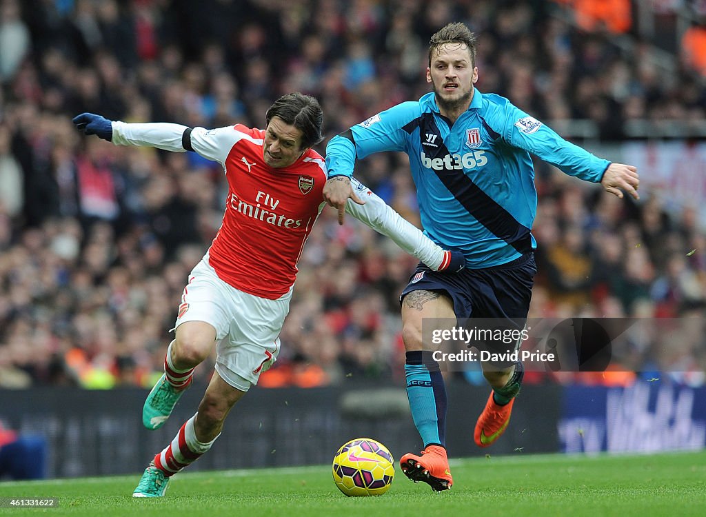 Arsenal v Stoke City - Premier League