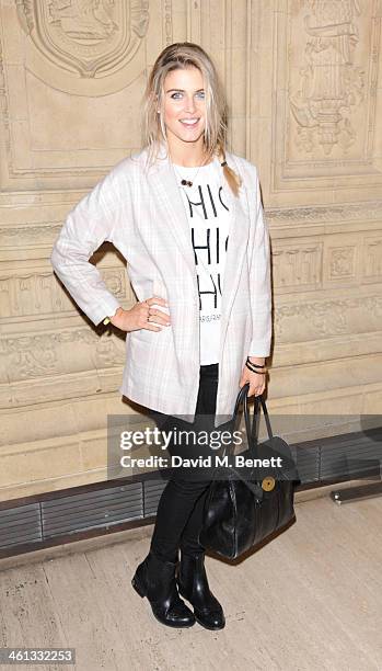 Ashley James attends the VIP night for Cirque Du Soleil: Quidam at Royal Albert Hall on January 7, 2014 in London, England.