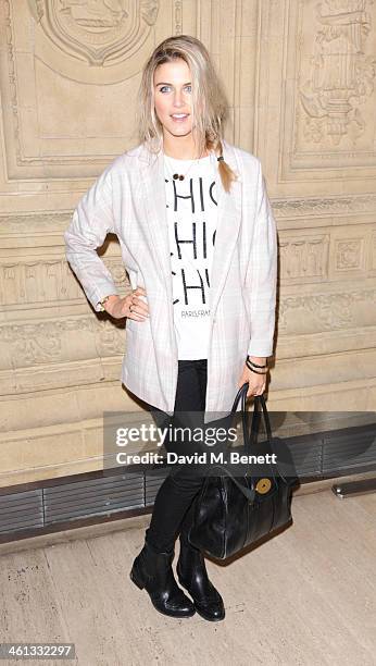 Ashley James attends the VIP night for Cirque Du Soleil: Quidam at Royal Albert Hall on January 7, 2014 in London, England.