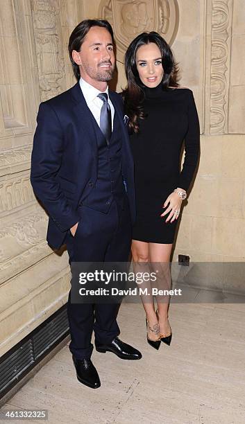 Jay Rutland and Tamara Ecclestone attends the VIP night for Cirque Du Soleil: Quidam at Royal Albert Hall on January 7, 2014 in London, England.