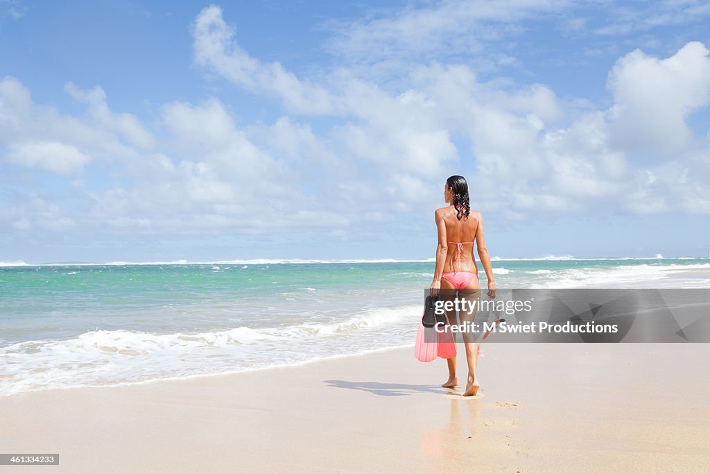 Snorkel vacation beach