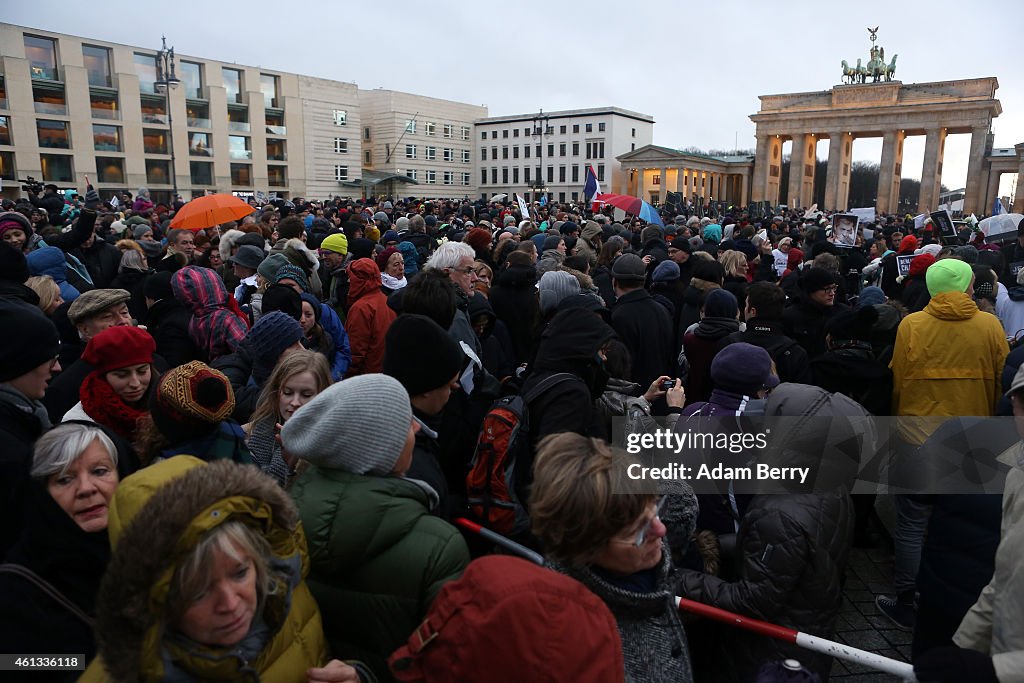 Mass Unity Rallies Held Around The World Following Recent Terrorist Attacks