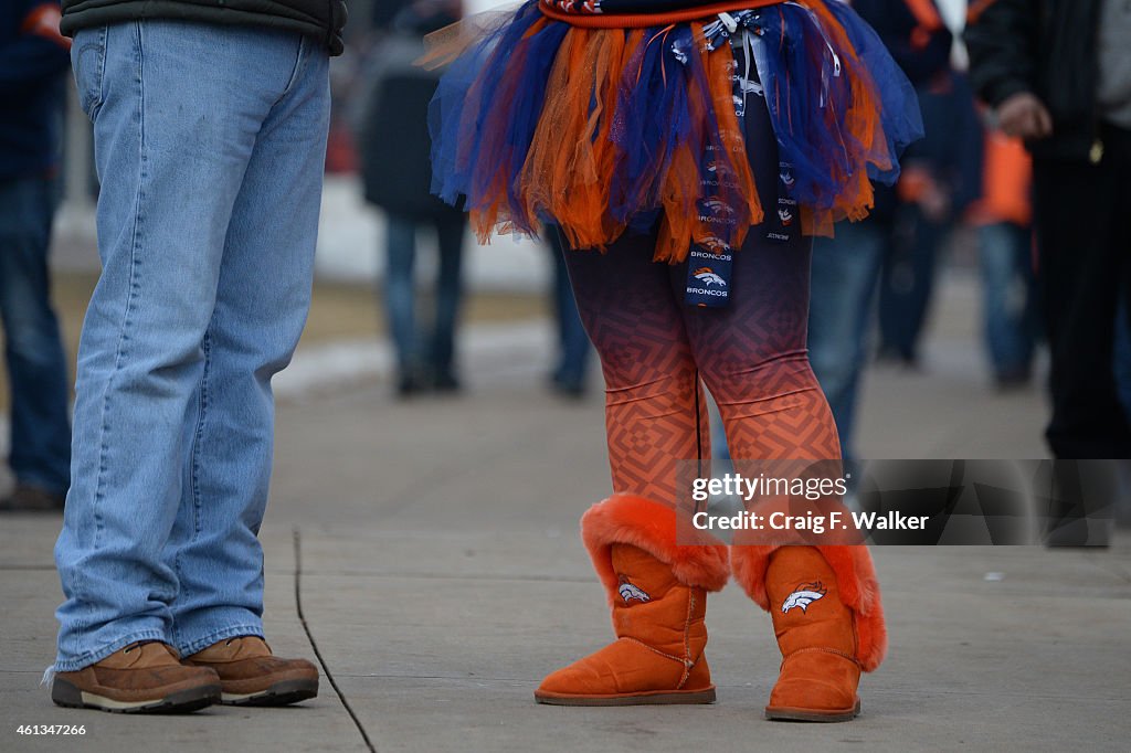 Denver Broncos vs. Indianapolis Colts in an AFC divisional playoff game