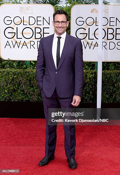 72nd ANNUAL GOLDEN GLOBE AWARDS -- Pictured: Lawrence Zarian arrives to the 72nd Annual Golden Globe Awards held at the Beverly Hilton Hotel on...