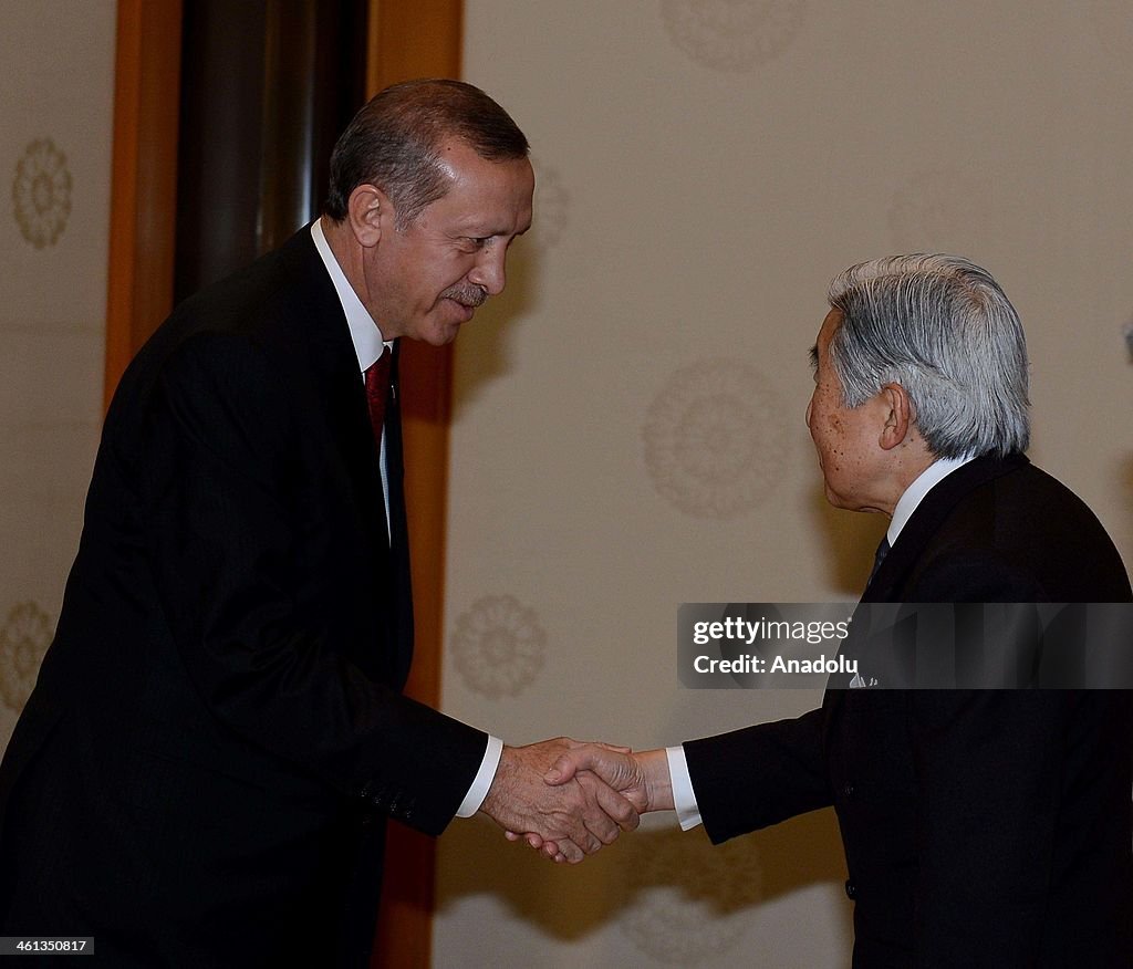 Turkish PM Erdogan in Tokyo
