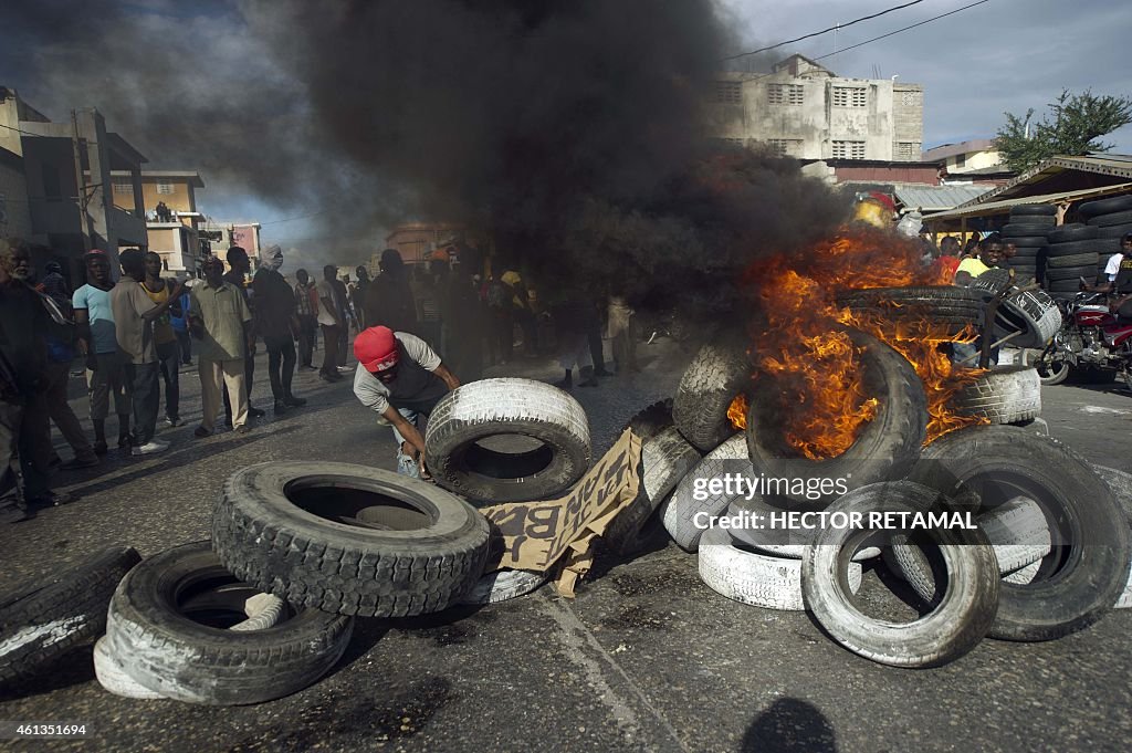 HAITI-QUAKE-ANNIVERSARY-POLITICS