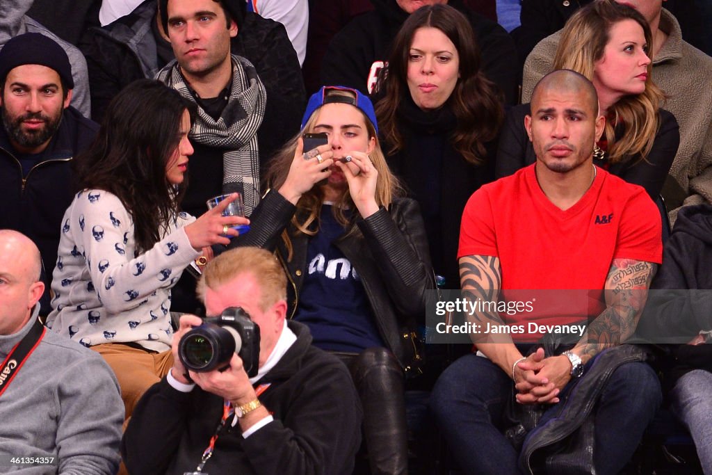 Celebrity Sightings In New York City - January 7, 2014