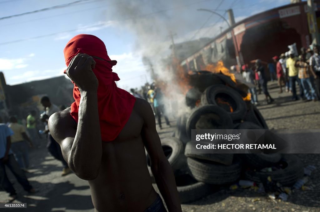 HAITI-QUAKE-ANNIVERSARY-POLITICS