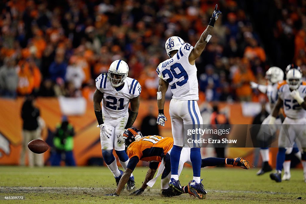Divisional Playoffs - Indianapolis Colts v Denver Broncos